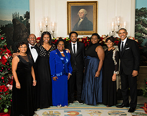 Dean Craig Jackson Meets President Obama at the White House Christmas Party