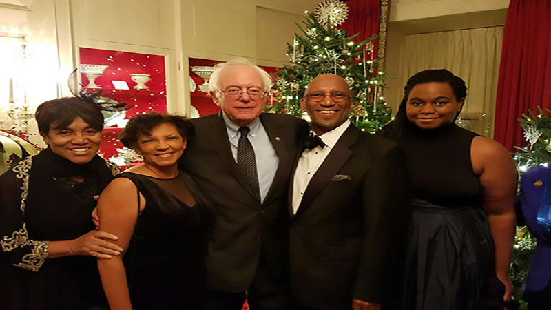 Dean Craig Jackson Meets Bernie Sanders