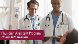 Physician Assistant Sciences – Virtual Information Session