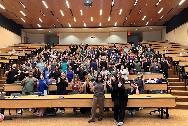 DPT Anatomy Course students